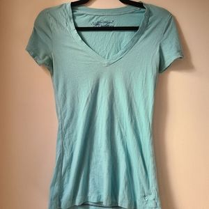 American Eagle Favorite T, Light Blue, Size S